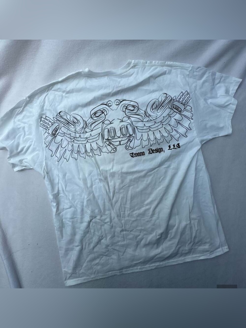 (2)Twana Design Llc Pacific Northwest Native Art Graphic T-Shirt Bundle